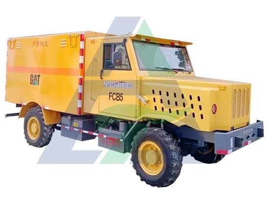 fcb-5地下柴油機(jī)無軌防爆器材運(yùn)輸車